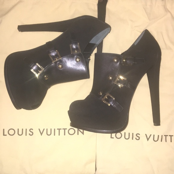 louis vuitton shoes booties